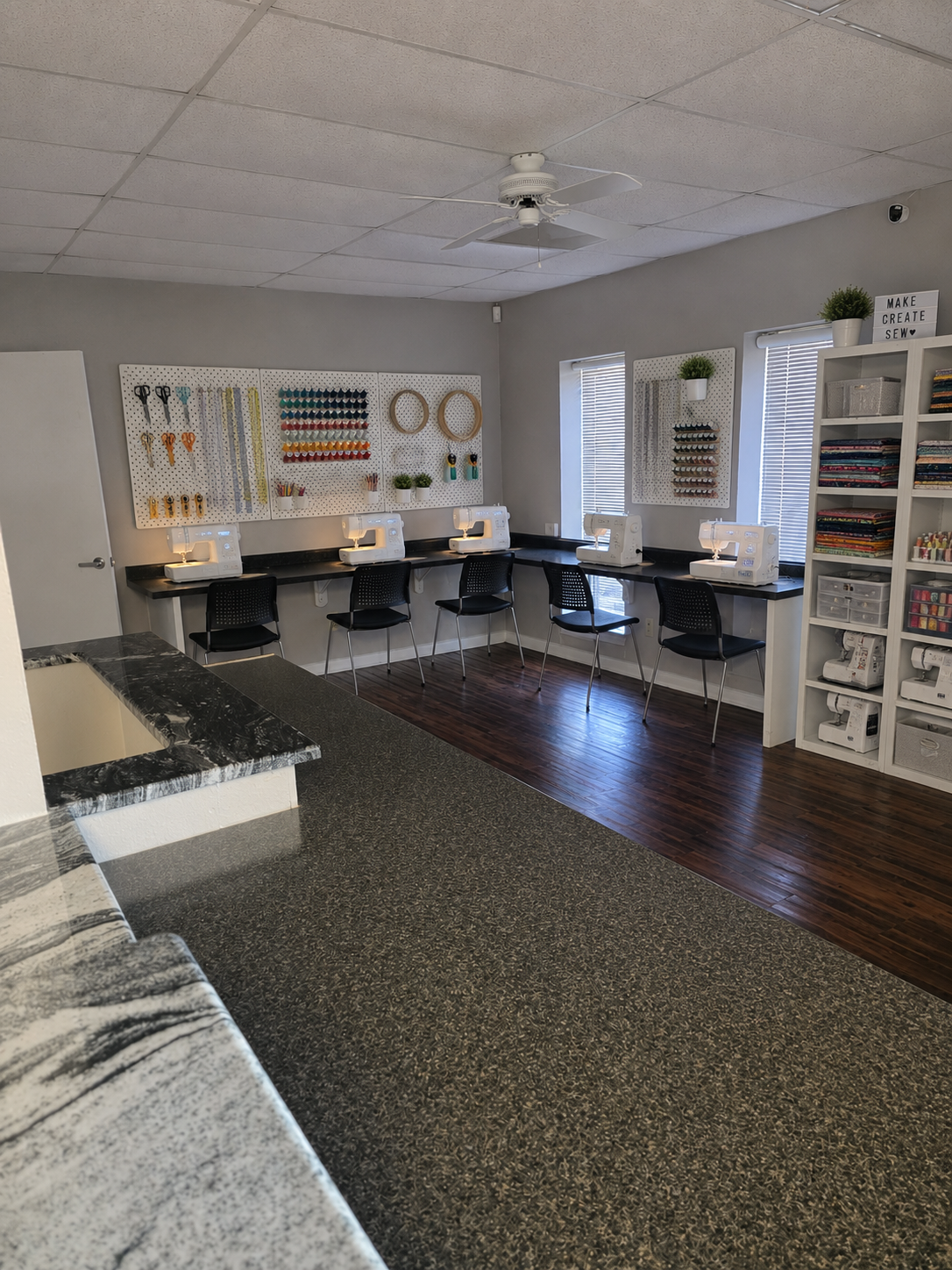 General sewing studio photo